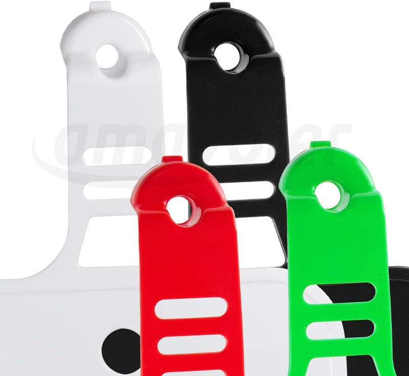 amavoler Fairing Plastic Number Plate Aftermarket Replacement Parts Fits for 50cc 70cc 90cc 110cc 125cc 150cc Dirt Pit Bikes CRF50 XR50 Motorcycle Parts. (Red) - Image 4